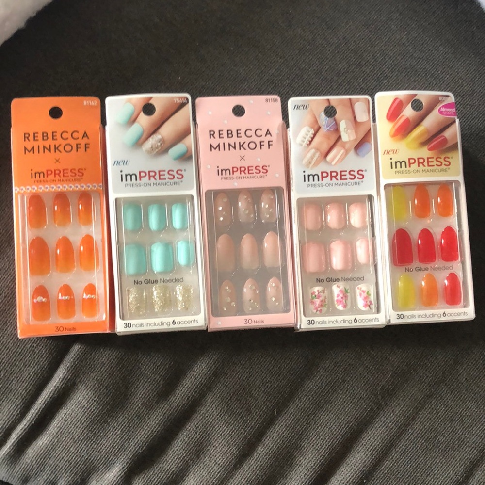5 imPRESS Press-On Manicures